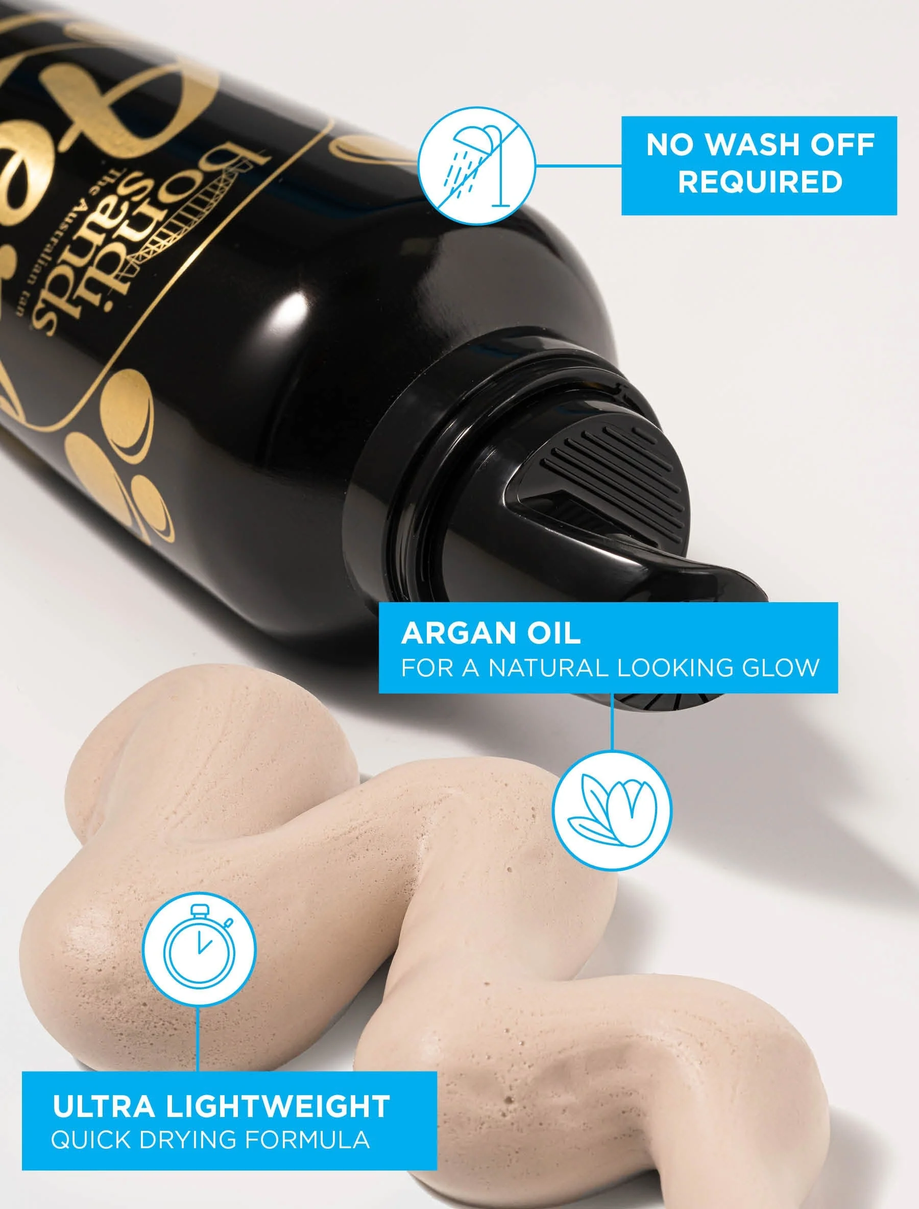 Aero Self Tanning Foam Liquid Gold - Image 5